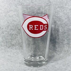 Cincinnati Reds MLB Budweiser Beer Pint Glass‎ 16 oz Libbey Barware Mancave